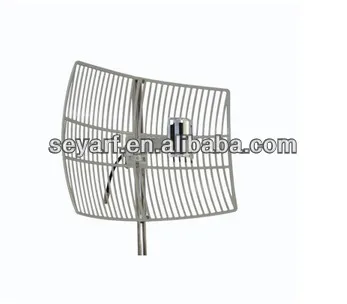 ( завод) 23.5dbi высоким коэффициентом усиления wifi антенна направленности параболической антенна 2,4 ггц