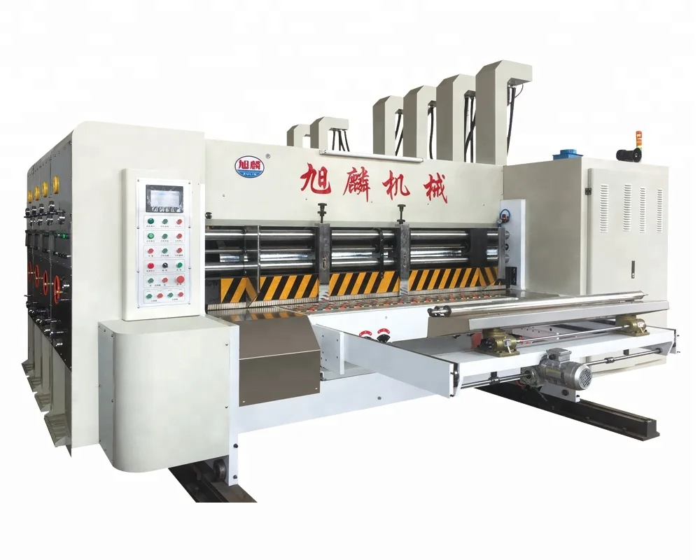 cardboard carton boxes printing packaging machine