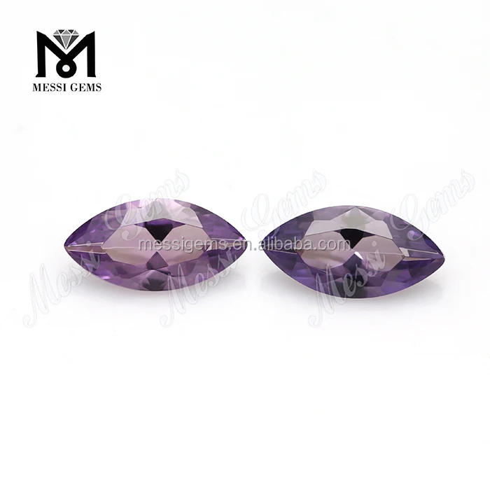 6x12mm Marquise #46 Alexandrite Synthetic Corundum Gemstone