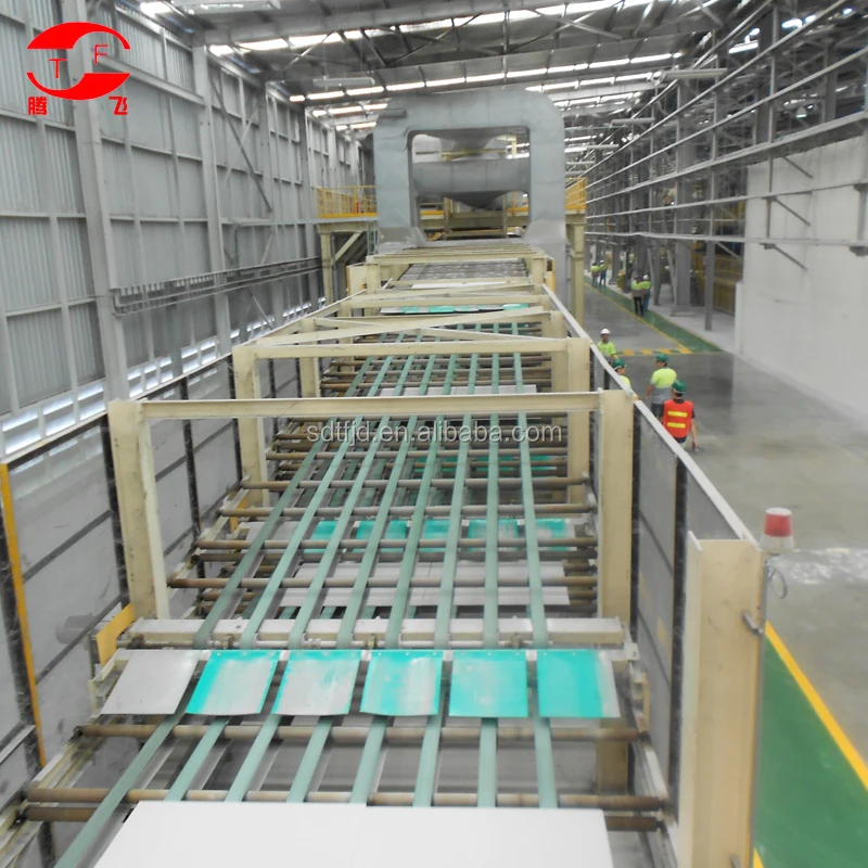 
2018year hot sale gypsum plasterboard production line machine 