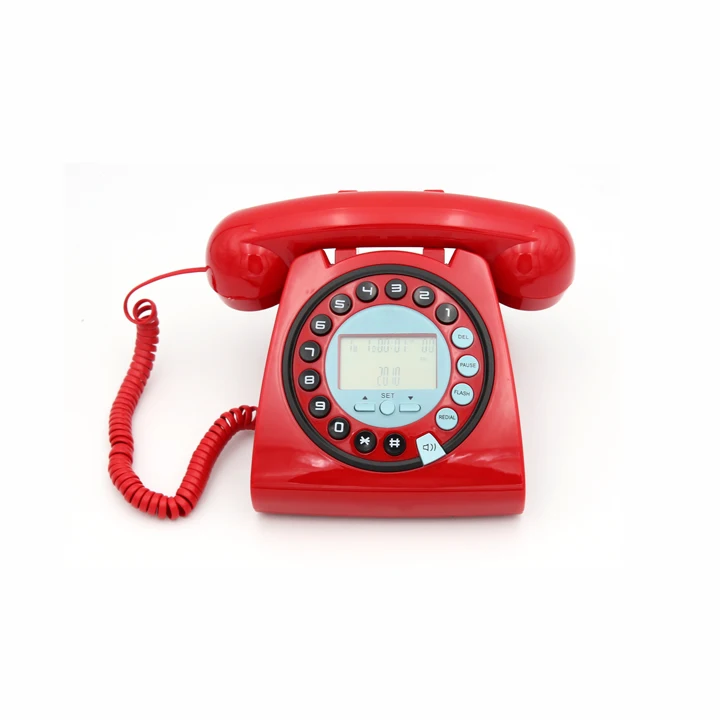 
 Популярный, Лидер продаж в Шэньчжэне, проводной античный телефон по Заводской Цене для домашнего использования  