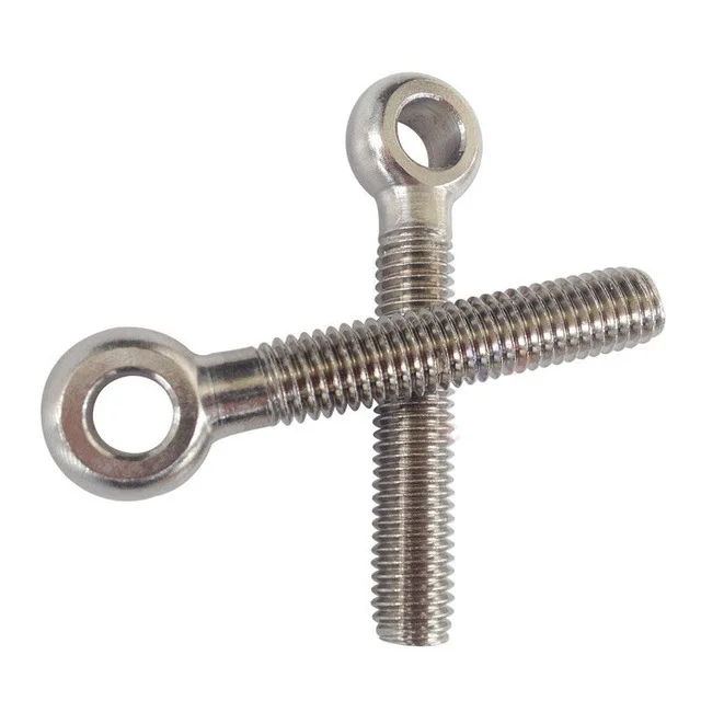 Alloy steel/ stainless steel fixed ring closed swivel eyelet joint bolt screw