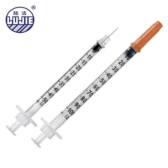 
Hot Selling High Quality Disposable Insulin Syringe With Needles,1Ml Syringe Luer Lock Sterile 