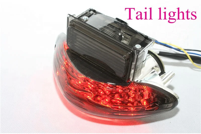 Motorcycle LED Rear Tail Light Brake Light For SUZUKI Hayabusa GSXR1300 1999-2007 Katana 600 750 GSXR 600 750 2003-2006