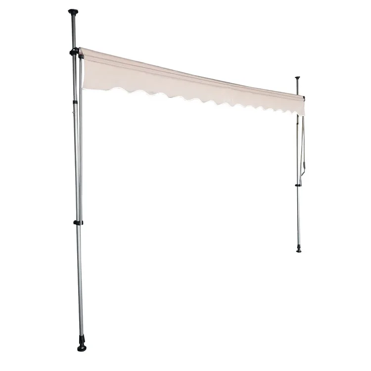
3.5X1.2M Outdoor Garden terrace retractable height-adjustable Waterproof sun and rain shades Window Awning 
