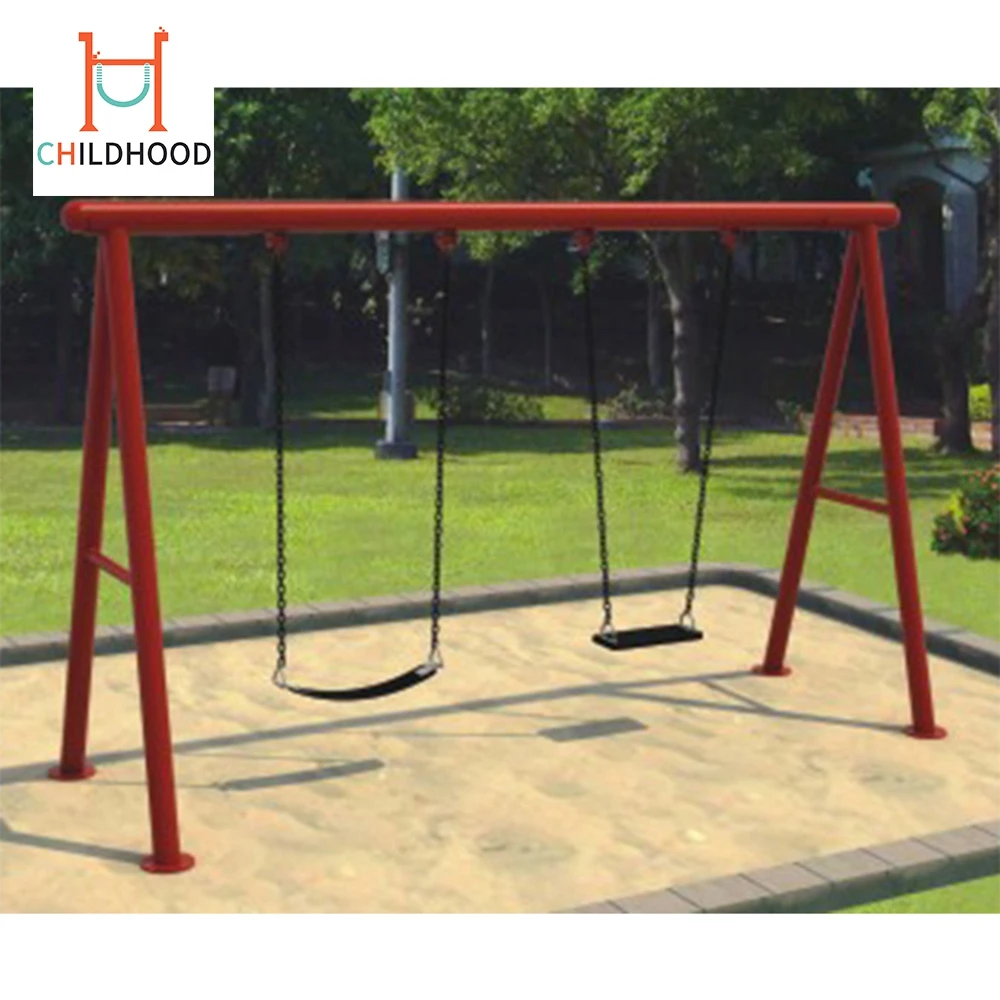 Outdoor garden adult amusement playground swing set