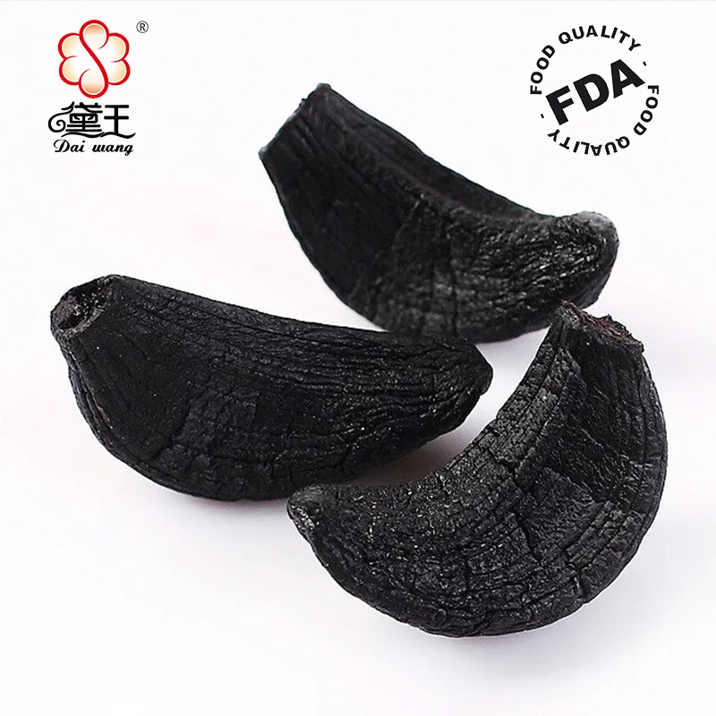 Agriculture Vegetables fresh fermented peeled whole black garlic