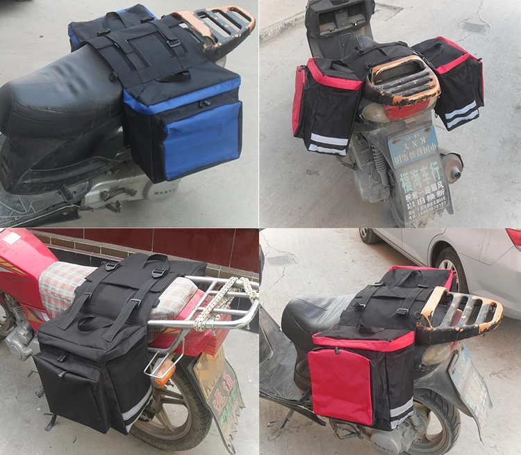 Motorcycle saddle bags waterproof courier motorcycle tail pannier bag
