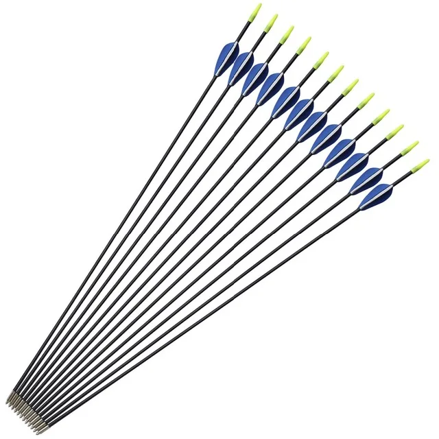 Hunting archery fiberglass bow arrow