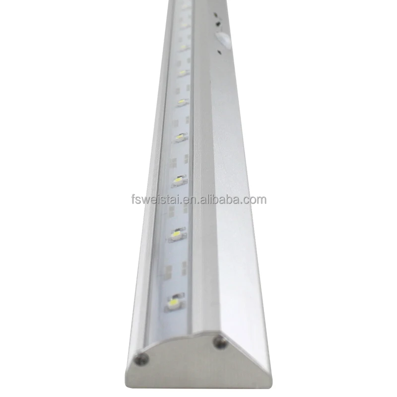 400 мм портативный магнитный Алюминиевый датчик освещения для кухонного шкафа с USB-портом зарядки и перезаряжаемой литий-ионной батареей CE ROHS FCC