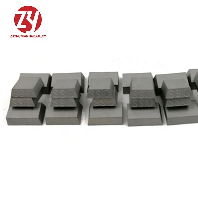 
YG8C ss10 carbide brazed tips for stone cutting machine with good quality 