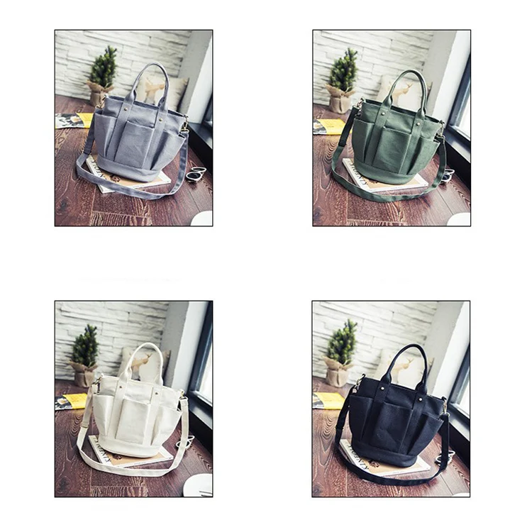 New arriving canvas shoulder bag with high quality designer handbag for shopping on sale