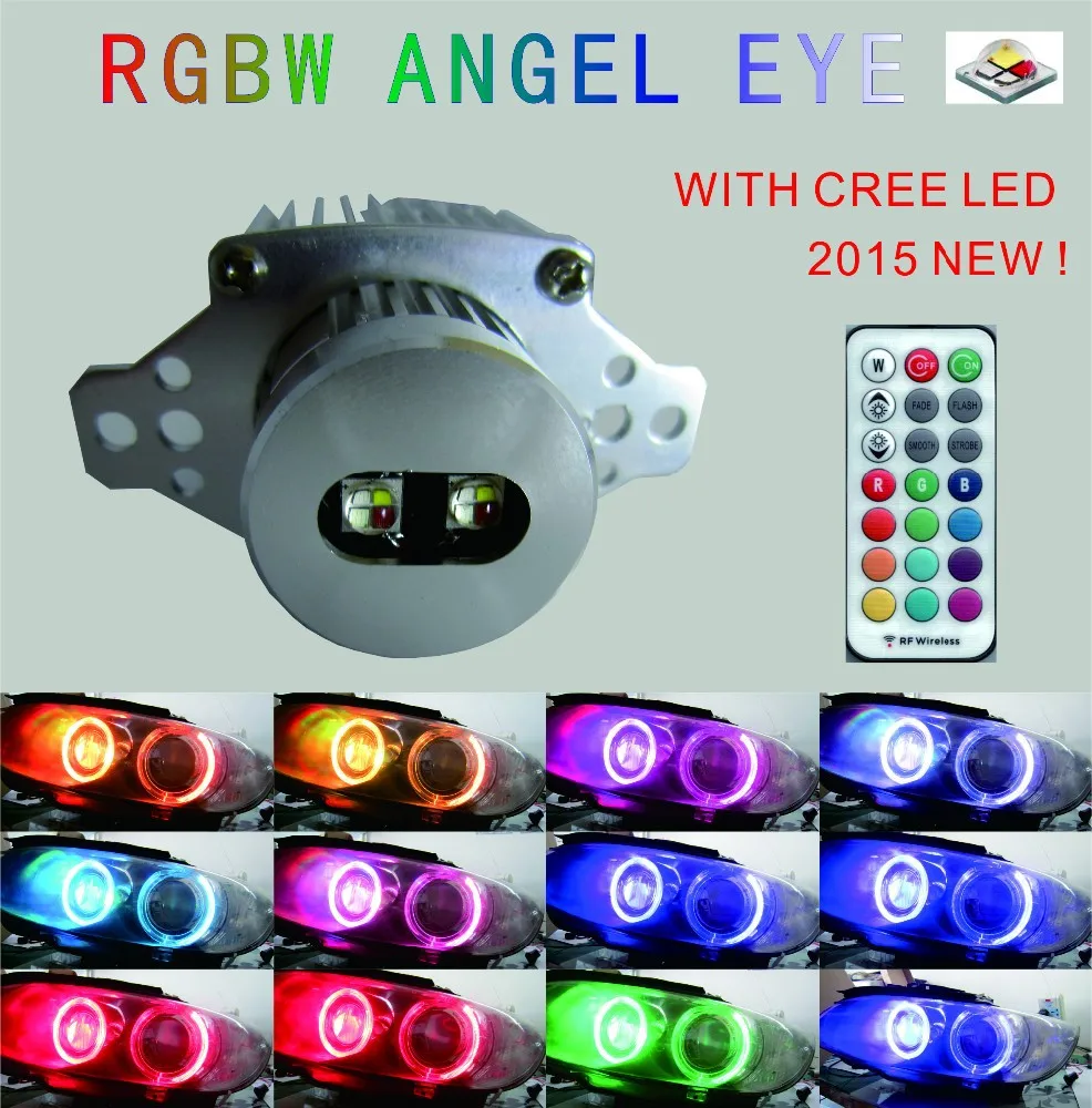 10 Вт с из светодиодов RGBW ангел глаз для E90 E91 3 серии
