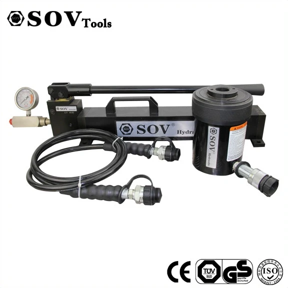 RCH series single acting hollow hydraulic  jack/cylinder