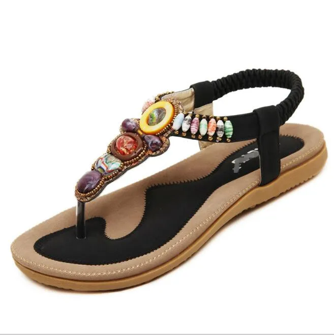 cy10909a 2018 bid size latest ladies sandals designs flat sandals for ladies pictures