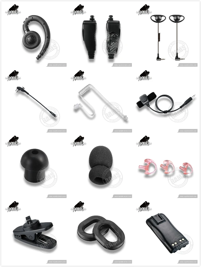 
Metal clip for Walkie Talkie swivel speaker mic. clip replacement 