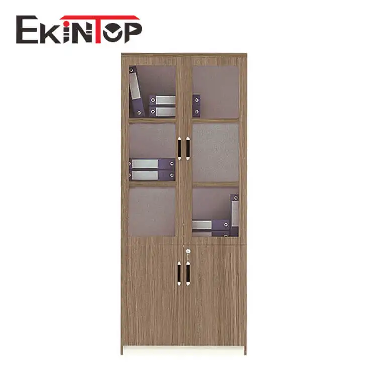 Ekintop top 10 manufacturers cardboard 4 door filing craft design in book shelf storage cabinet