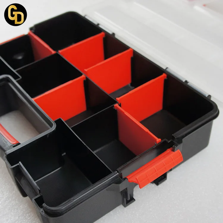 hot selling compartments tool box set plastic toolbox