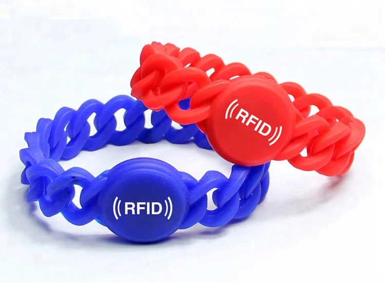 13 56 МГц оптовая продажа MIFARE Plus EV1 силиконовый rfid-браслет на заказ