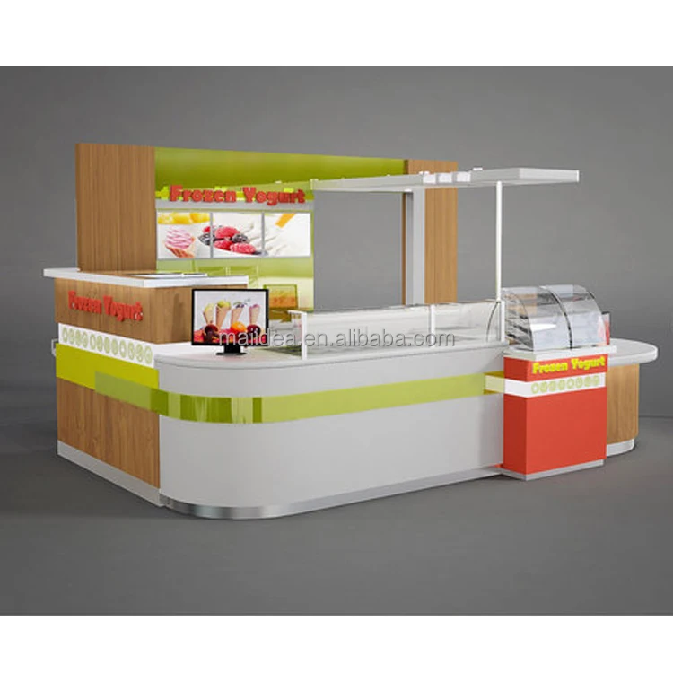 Новый стиль, киоск для продажи свежих фруктовых соков, киоск для замороженного йогурта, киоск для продажи