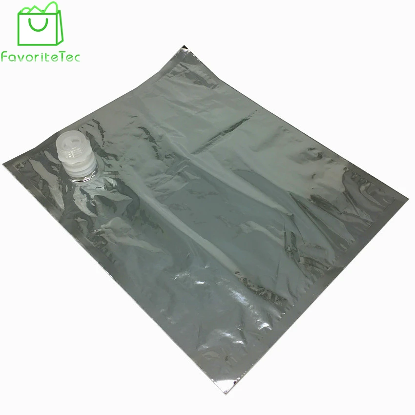 Dongguan FavoriteTec manufacturer wholesale food grade packing cooking oil plastic bag in box