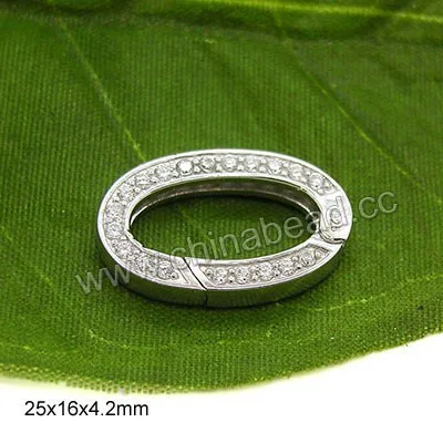 925 sterling silver spring ring clasp necklace clasp jewelry clasp