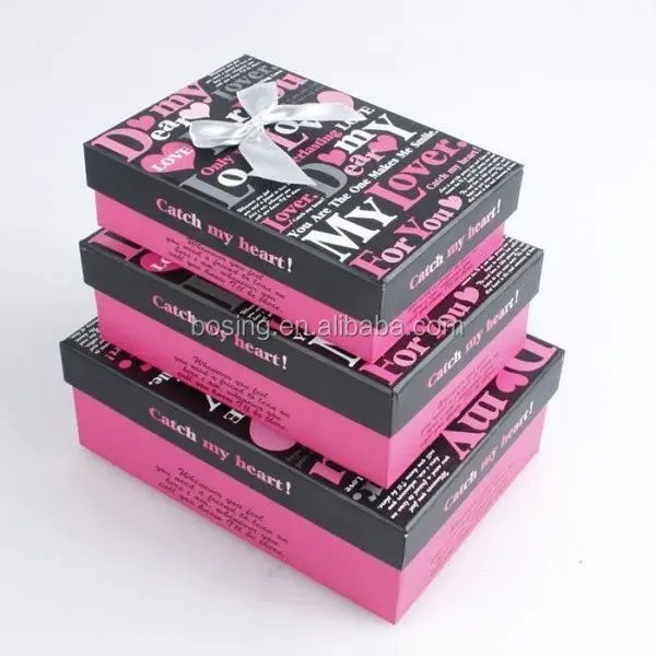 Модный дизайн пользовательских бумаги обувь коробка