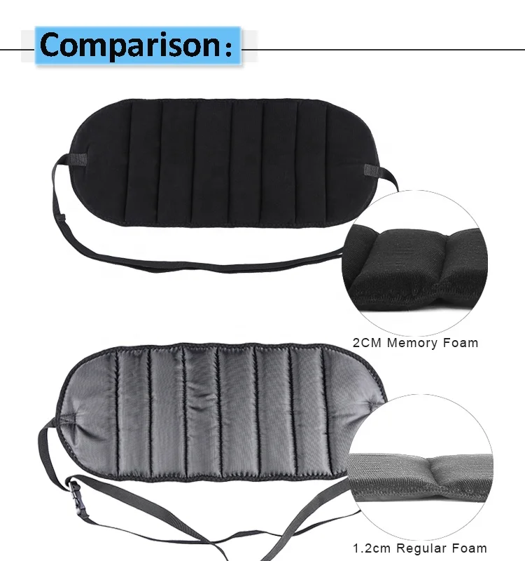 Portable Adjustable Memory Foam Foot Hammock for Airplane and Office