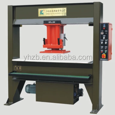 Semi Automatic Die Cutting Press Machine For Textile Clothes Shoes Fabric Foam