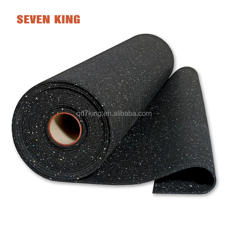 Factory direct sale shock-absorbing soundproof wood flooring rubber underlay