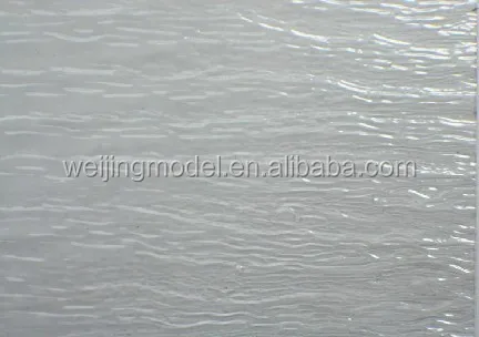 scale building materials lake water soft film in model maker