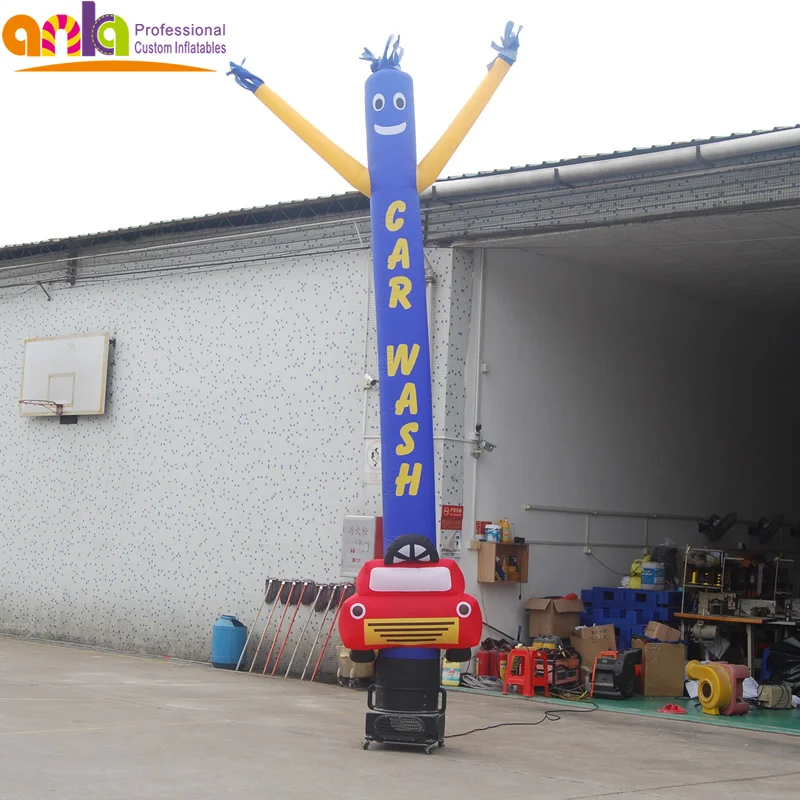 Inflatable sky tube Wind air Dancer puppet for car wash