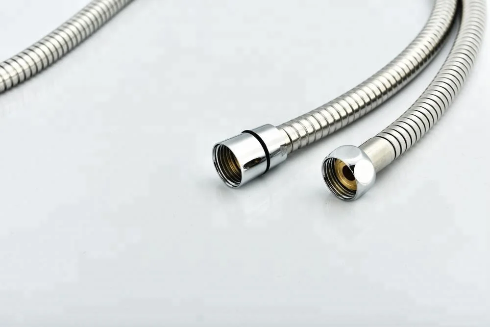 
stainless steel flexible hose 1.5 to 2.1meter with brass fittings 
