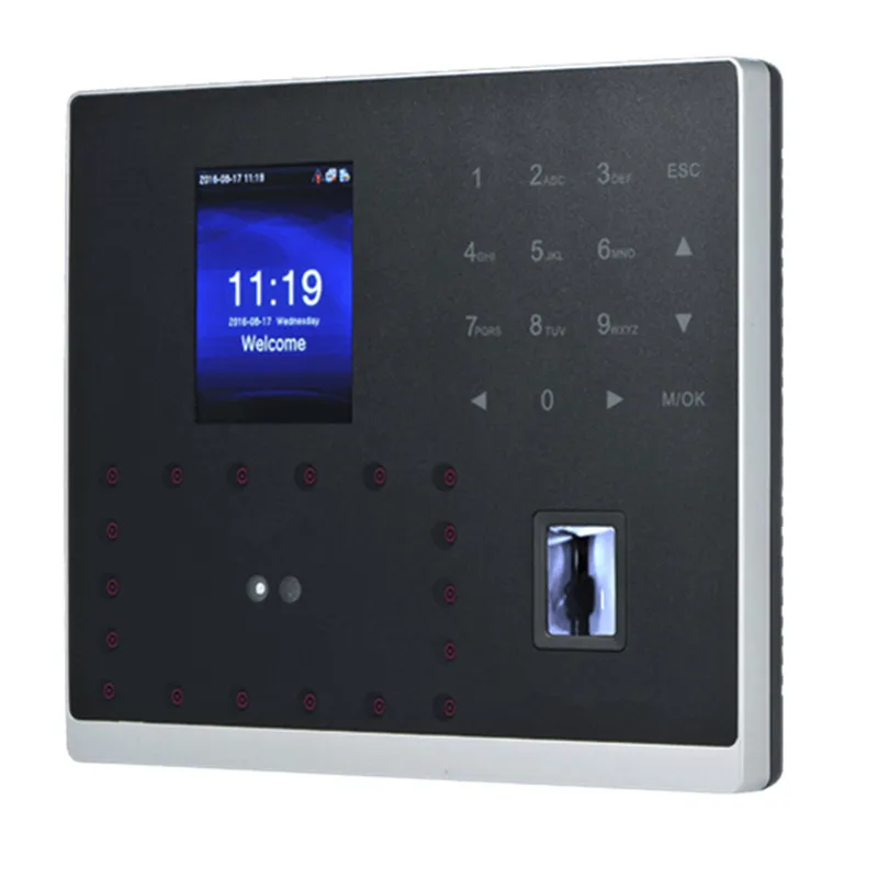 software SilkBio-101TC Face Recognition Fingerprint reader Time & Attendance and Access Control Terminal