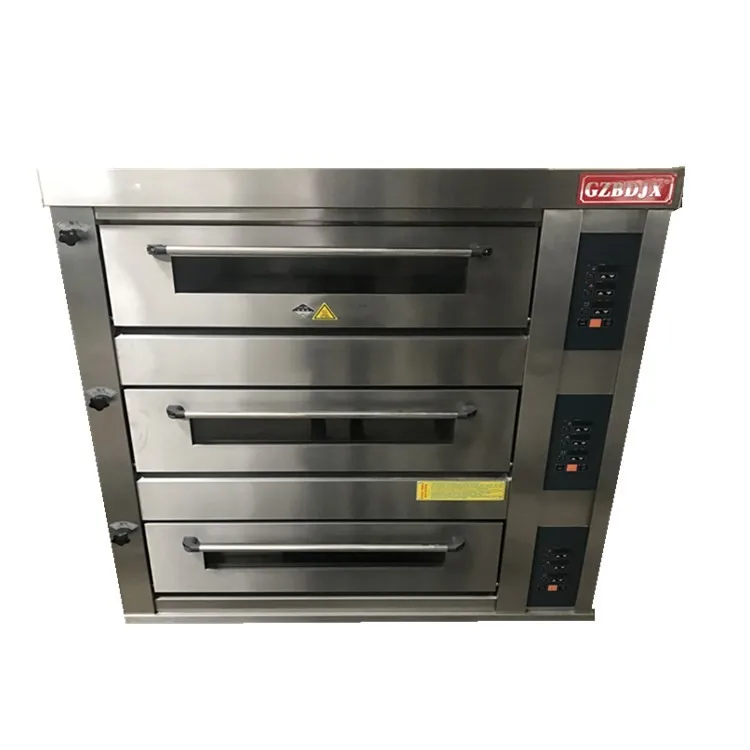 Commercial professional luxurious electric convection pizza oven bakery gas oven