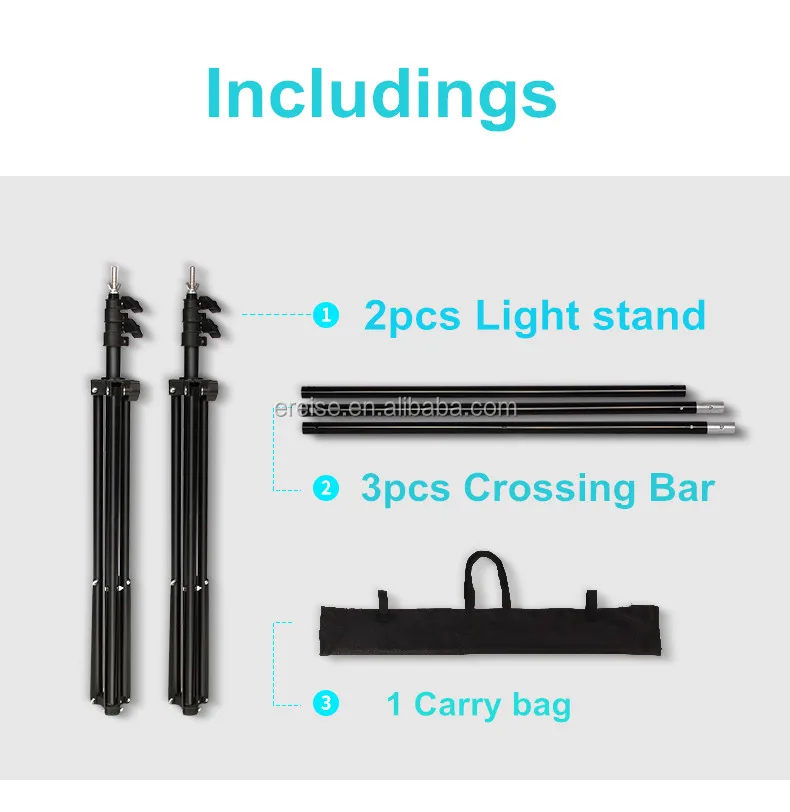 2017 New Arrival Hot sale Photo studio Adjustable Background Support Stand photo studio studio