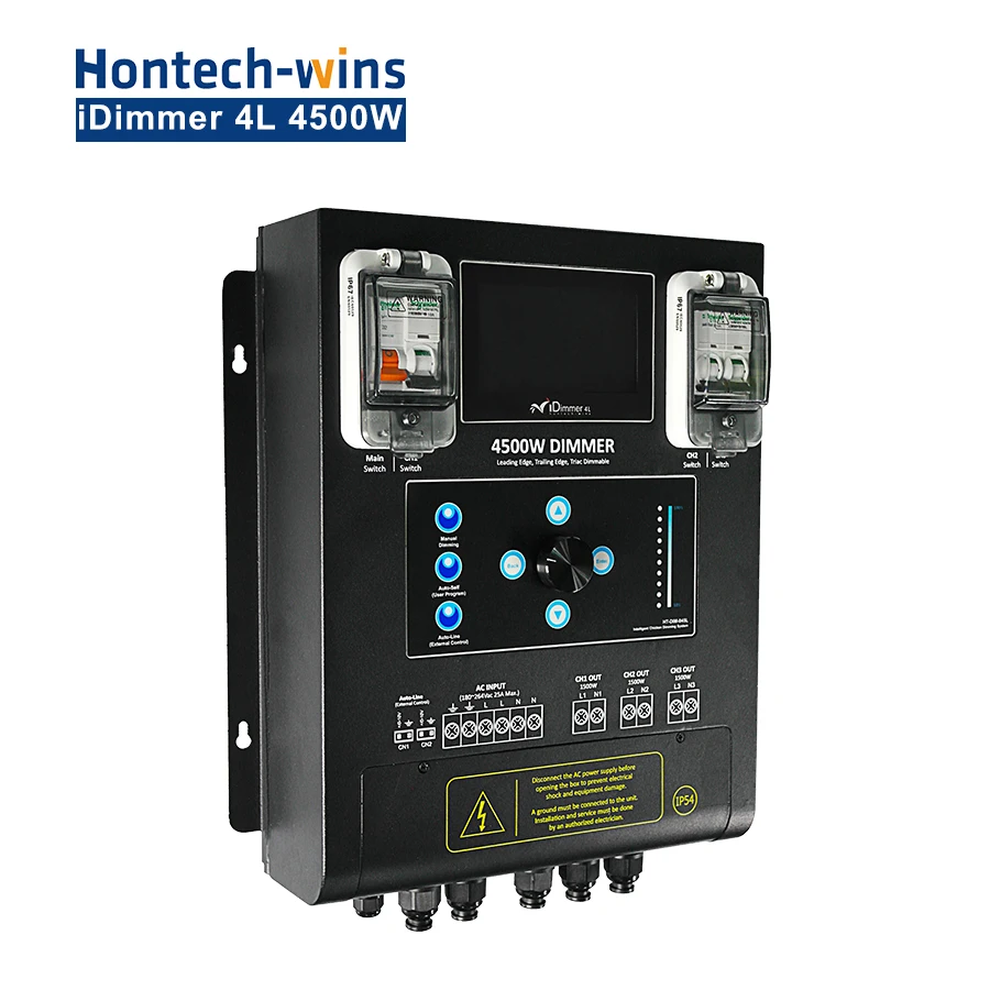 Hot sale automatic chicken farm lighting dimming system with 3000W dimmer T12 dimmable IP68 tube waterproof in poultry farm