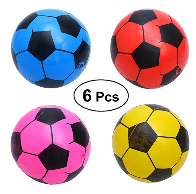 Actearlier Soccer Balls Play Ball Promotional Plastic Custom Design 22CM PVC Inflatable Toys Round 5 to 7 Years 5 -7days 5000pcs