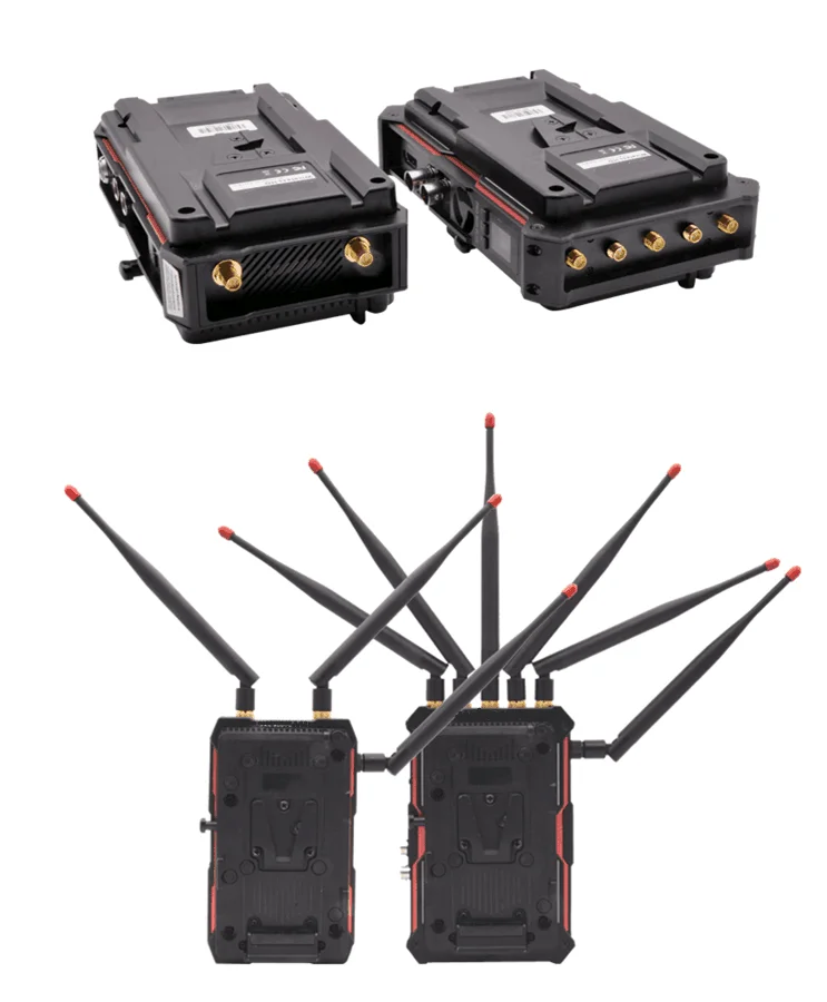STW800EFP- 800 Meter full HD 1080p Audio/Video Wireless Transmission Kit with Tally & Intercom, 5GHz Frequency