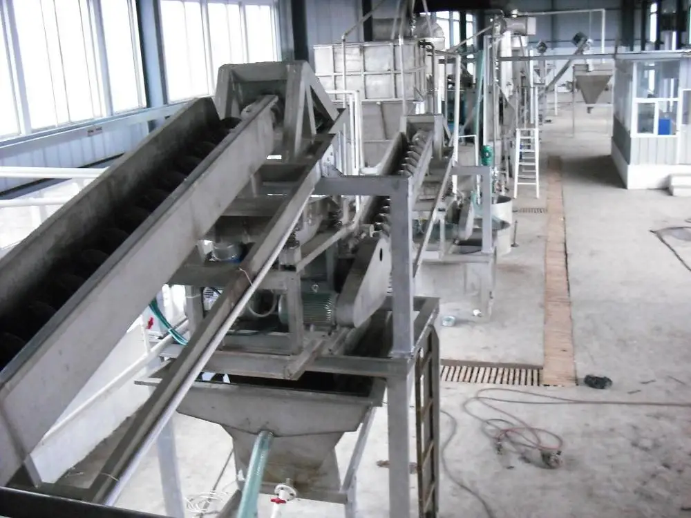 Crude sea/rock salt washing production processing machine