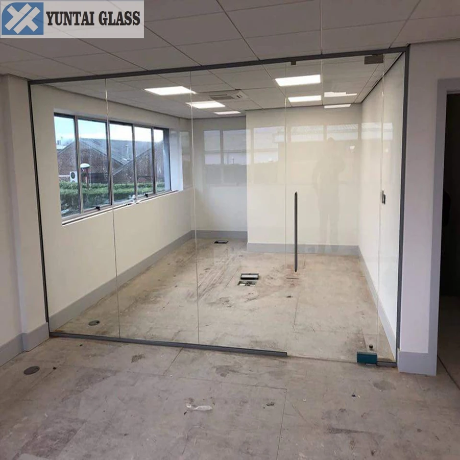 6mm 8mm 10mm 12mm 15mm 19mm thick round building toughened tempered glass raw material distributor in china