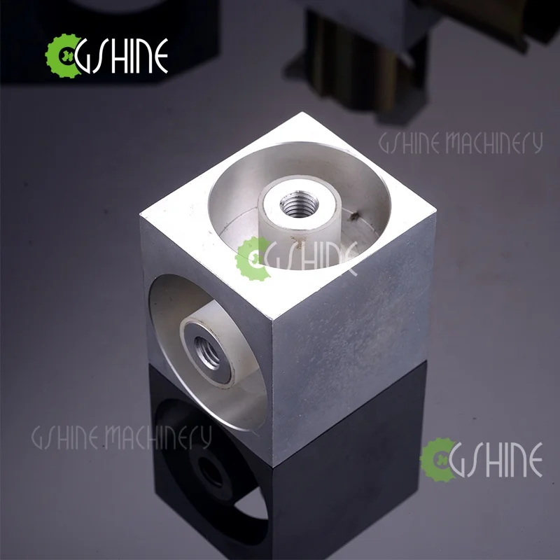 OEM или изготовленный на заказ Высокоточный корпус из алюминиевого сплава 6061 с квадратной шестерней от обработки с ЧПУ для трансмиссии