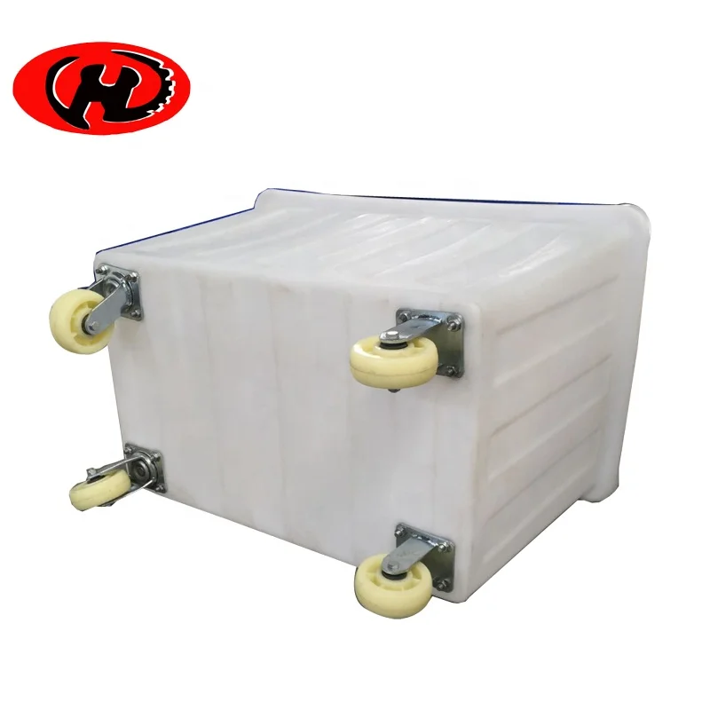 laundry cart  plastic container LDPE laundry trolley durable water tank with wheels
