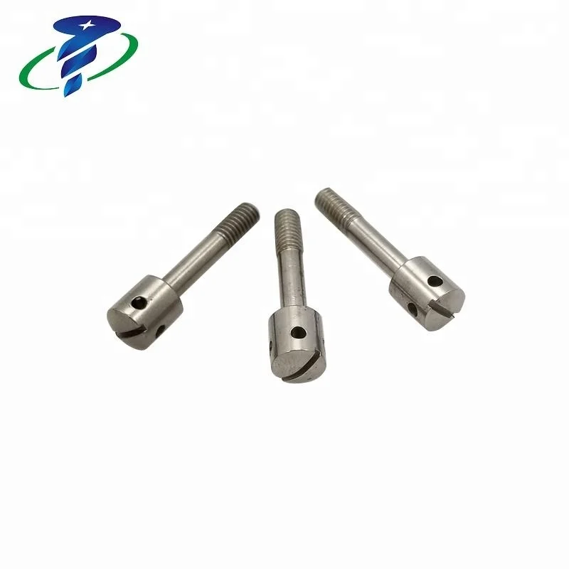 SUS 304 Stainless Steel Machine Thread M4 Drilled Head Screw Sealing Bolt