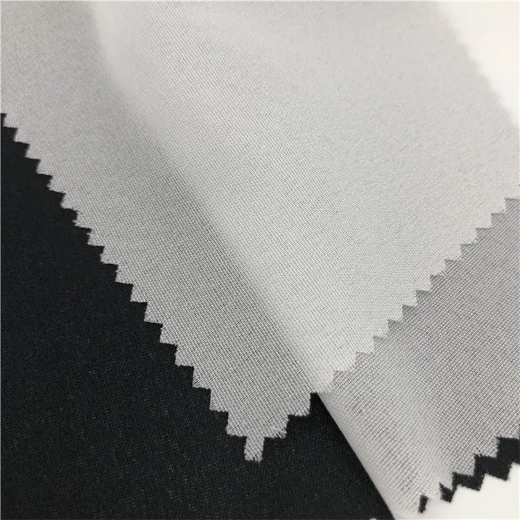 gum stay woven women interlining fabrics Circular Knitting Interlining