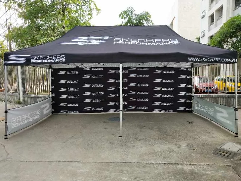 3x3 Event Outdoor Kit Branded Marquee Custom Aluminum Folding Trade Show Tent Canopy