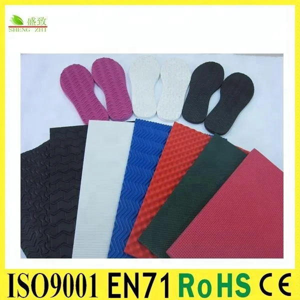 Anti-slip Waterproof Shoes outsole raw material of EVA&RB&EPDM