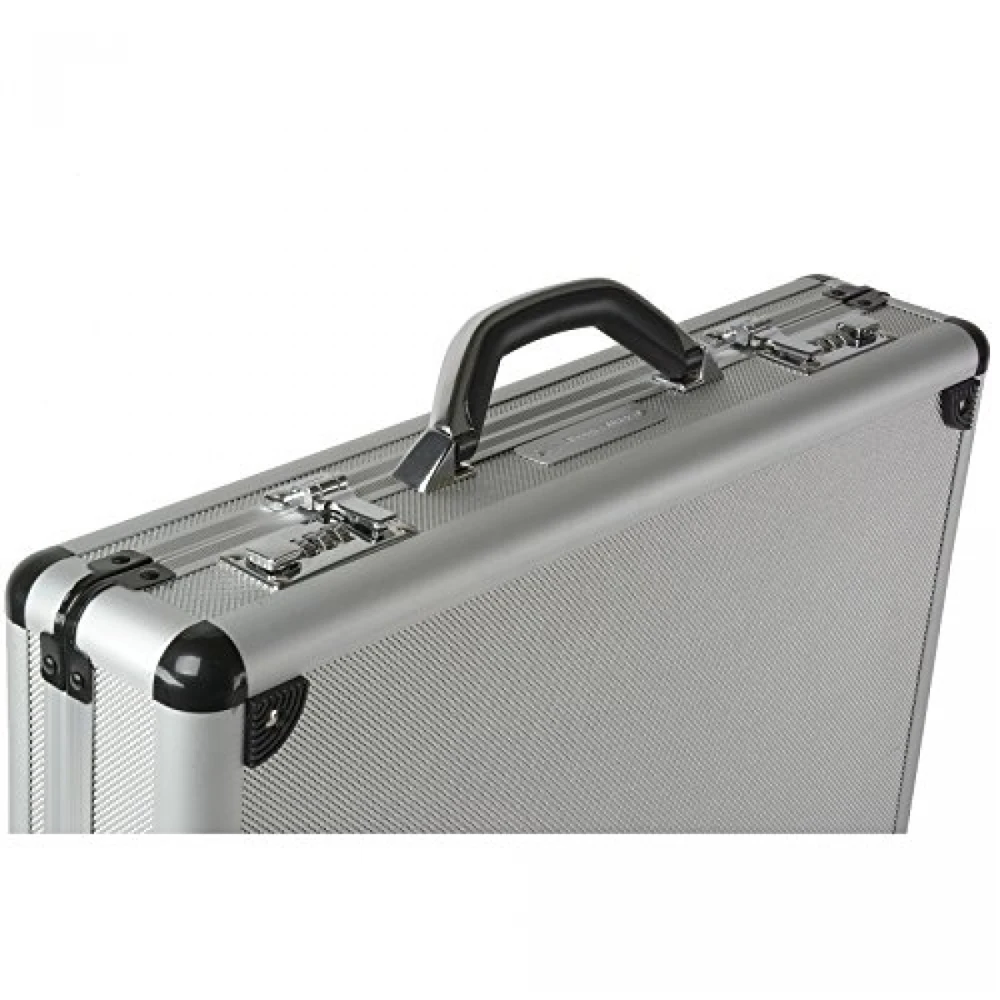 Aluminum Luggage Case Briefcase 4 Inch Business Bag Briefcase Attache Case For Carrying case