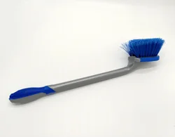 Long Handle Car Wash Wheel Brush / Auto Car Tire Vehicle Wash Broom For Truck Tire Cleaning