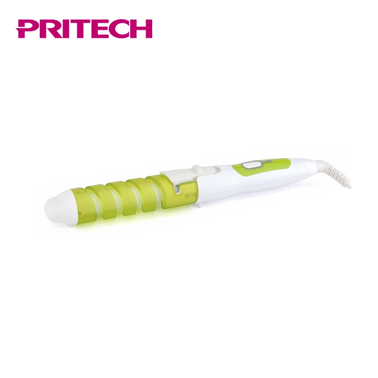 PRITECH Rizadores De Pelo Beautiful Curling Iron Spiral Curl Ceramic Curlers For Hair